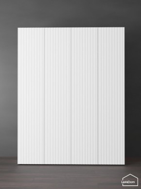 Шкаф Linnea MHR-4PO-2 2050х1600х510 (Белый-М 11.1.2) в Лесном - lesnoy.ok-mebel.com | фото