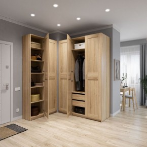 Шкаф МАКС двухдстворчатый, цвет Дуб Сонома в Лесном - lesnoy.ok-mebel.com | фото 4
