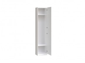 Шкаф МАКС однодверный узкий, цвет белый в Лесном - lesnoy.ok-mebel.com | фото 2