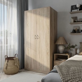 Шкаф ОРИОН двухдверный, цвет Дуб Сонома в Лесном - lesnoy.ok-mebel.com | фото 4