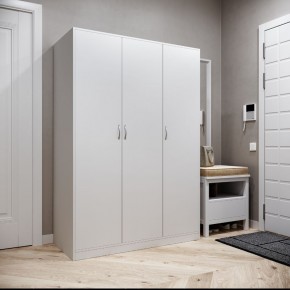 Шкаф ОРИОН трехдверный, цвет белый в Лесном - lesnoy.ok-mebel.com | фото 2