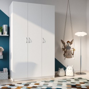 Шкаф ПЕГАС трехдверный, цвет белый в Лесном - lesnoy.ok-mebel.com | фото 2