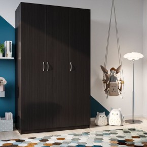 Шкаф ПЕГАС трехдверный, цвет Дуб Венге в Лесном - lesnoy.ok-mebel.com | фото 2