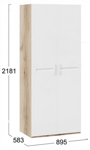Шкаф платяной Фьюжн ТД-260.07.02 в Лесном - lesnoy.ok-mebel.com | фото 4