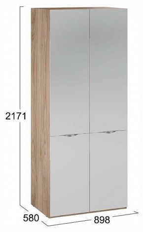Шкаф платяной Глосс СМ-319.07.004 в Лесном - lesnoy.ok-mebel.com | фото 4