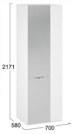 Шкаф платяной Глосс СМ-319.07.007 в Лесном - lesnoy.ok-mebel.com | фото 4