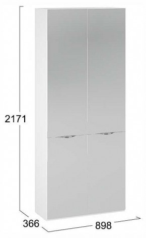Шкаф платяной Глосс СМ-319.07.014 в Лесном - lesnoy.ok-mebel.com | фото 4