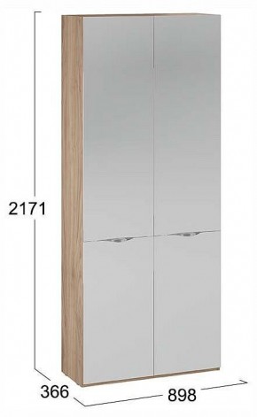Шкаф платяной Глосс СМ-319.07.014 в Лесном - lesnoy.ok-mebel.com | фото 4