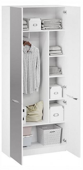 Шкаф платяной Глосс СМ-319.07.015 в Лесном - lesnoy.ok-mebel.com | фото 2