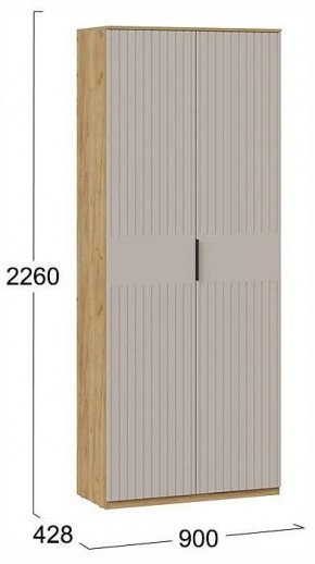 Шкаф платяной Хилтон Исп. 2 в Лесном - lesnoy.ok-mebel.com | фото 4