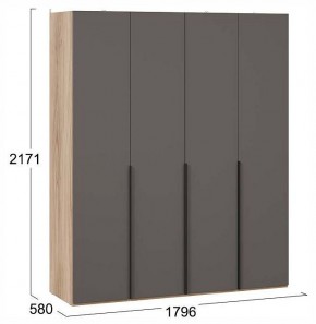 Шкаф платяной Порто СМ-393.07.110 в Лесном - lesnoy.ok-mebel.com | фото 3