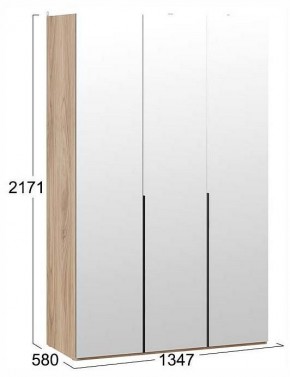 Шкаф платяной Порто СМ-393.07.111 в Лесном - lesnoy.ok-mebel.com | фото 3
