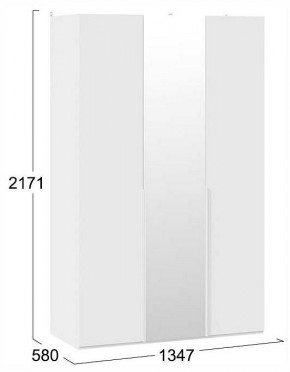 Шкаф платяной Порто СМ-393.07.112 в Лесном - lesnoy.ok-mebel.com | фото 2