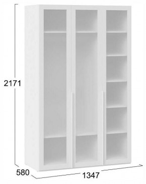 Шкаф платяной Порто СМ-393.07.117 в Лесном - lesnoy.ok-mebel.com | фото 4