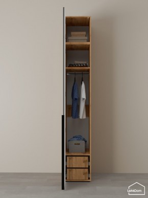Шкаф с антресолью Linnea MHR-1A-3 2450х400х510 (ДВ-М 11.1.25) в Лесном - lesnoy.ok-mebel.com | фото 6