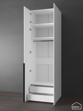 Шкаф с антресолью Linnea MHR-2A-3 2450х800х510 (Белый-М 11.1.2) в Лесном - lesnoy.ok-mebel.com | фото 5