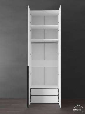 Шкаф с антресолью Linnea MHR-2A-3 2450х800х510 (Белый-М 11.1.2) в Лесном - lesnoy.ok-mebel.com | фото 6
