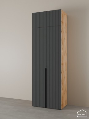 Шкаф с антресолью Linnea MHR-2A-3 2450х800х510 (ДВ-М 11.1.25) в Лесном - lesnoy.ok-mebel.com | фото
