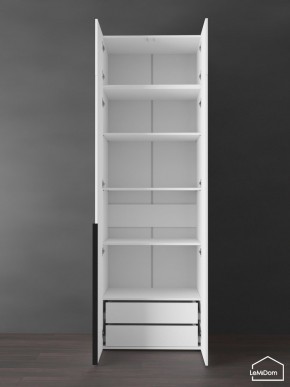 Шкаф с антресолью Linnea MHR-2A-4 2450х800х510 (Белый-М 11.1.2) в Лесном - lesnoy.ok-mebel.com | фото 6