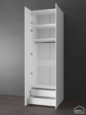 Шкаф с антресолью Linnea MHR-2POA-3 2450х800х510 (Белый-М 11.1.2) в Лесном - lesnoy.ok-mebel.com | фото 6
