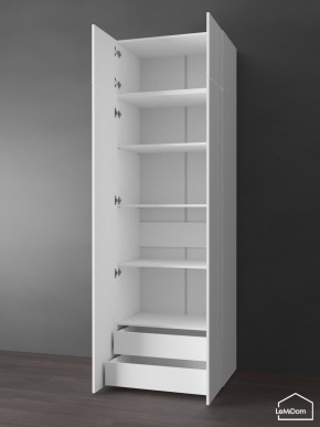 Шкаф с антресолью Linnea MHR-2POA-4 2450х800х510 (Белый-М 11.1.2) в Лесном - lesnoy.ok-mebel.com | фото 5