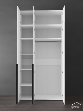 Шкаф с антресолью Linnea MHR-3A-1 2450х1200х510 (Белый-М 11.1.1) в Лесном - lesnoy.ok-mebel.com | фото 5