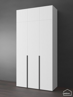 Шкаф с антресолью Linnea MHR-3A-2 2450х1200х510 (Белый-М 11.1.2) в Лесном - lesnoy.ok-mebel.com | фото