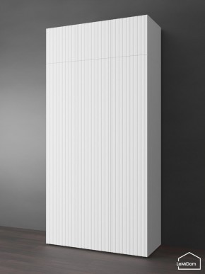 Шкаф с антресолью Linnea MHR-3POA-2 2450х1200х510 (Белый-М 11.1.1) в Лесном - lesnoy.ok-mebel.com | фото