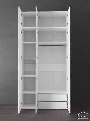 Шкаф с антресолью Linnea MHR-3POA-2 2450х1200х510 (Белый-М 11.1.2) в Лесном - lesnoy.ok-mebel.com | фото 6