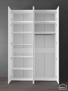 Шкаф с антресолью Linnea MHR-4POA-1 2450х1600х510 (Белый-М 11.1.1) в Лесном - lesnoy.ok-mebel.com | фото 4