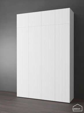 Шкаф с антресолью Linnea MHR-4POA-2 2450х1600х510 (Белый-М 11.1.1) в Лесном - lesnoy.ok-mebel.com | фото