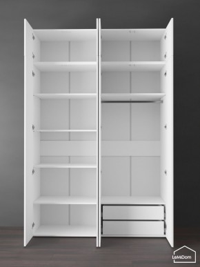 Шкаф с антресолью Linnea MHR-4POA-2 2450х1600х510 (Белый-М 11.1.2) в Лесном - lesnoy.ok-mebel.com | фото 5