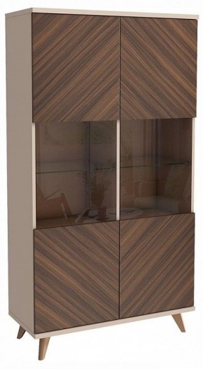 Шкаф-витрина Хармони 468.06 в Лесном - lesnoy.ok-mebel.com | фото