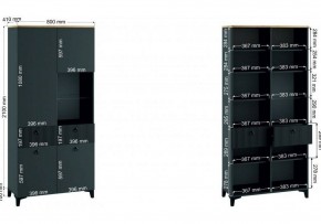 Шкаф-витрина Ника в Лесном - lesnoy.ok-mebel.com | фото 3