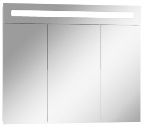 Шкаф-зеркало Аврора 85 с подсветкой LED Домино (DV8010HZ) в Лесном - lesnoy.ok-mebel.com | фото 1
