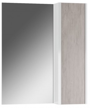 Шкаф-зеркало Uno 60 Дуб серый левый/правый Домино (DU1503HZ) в Лесном - lesnoy.ok-mebel.com | фото 1