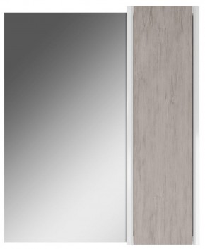 Шкаф-зеркало Uno 60 Дуб серый левый/правый Домино (DU1503HZ) в Лесном - lesnoy.ok-mebel.com | фото 5