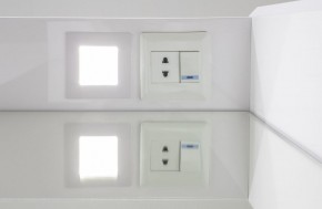Шкаф-зеркало Uno 60 Дуб ВОТАН правый Домино (DU1512HZ) в Лесном - lesnoy.ok-mebel.com | фото 9