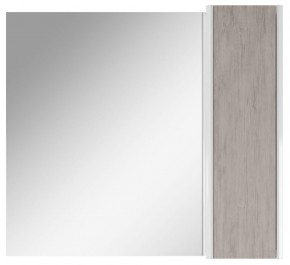 Шкаф-зеркало Uno 80 Дуб серый левый/правый Домино (DU1504HZ) в Лесном - lesnoy.ok-mebel.com | фото 5
