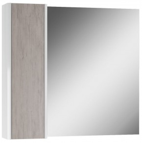 Шкаф-зеркало Uno 80 Дуб серый левый/правый Домино (DU1504HZ) в Лесном - lesnoy.ok-mebel.com | фото 6
