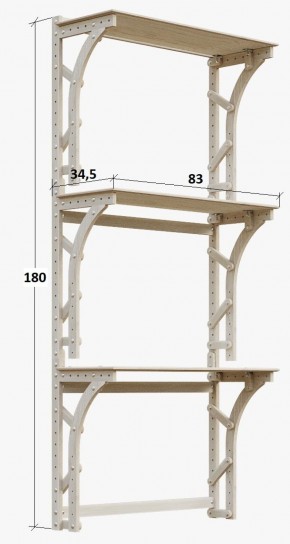 Система  хранения  Конструктор Арт. СХ3-1 в Лесном - lesnoy.ok-mebel.com | фото 2