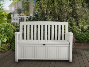 Скамья Patio Bench белый в Лесном - lesnoy.ok-mebel.com | фото 2