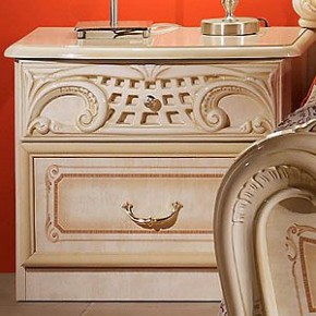 Спальня Роза (комплект 4 дв.) беж в Лесном - lesnoy.ok-mebel.com | фото 5