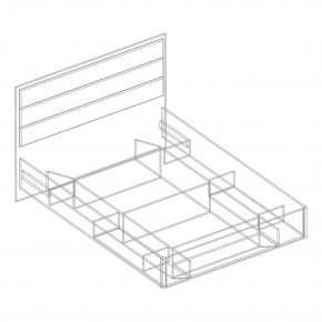 Спальный гарнитур "Милана" (модульный) в Лесном - lesnoy.ok-mebel.com | фото 4