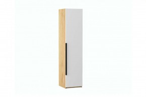 СТЕФАНИ-6 Пенал (дуб крафт золотой/белый софт) в Лесном - lesnoy.ok-mebel.com | фото