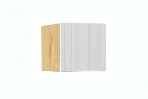 СТЕФАНИ-6.1 Антресоль (дуб крафт золотой/белый софт) в Лесном - lesnoy.ok-mebel.com | фото