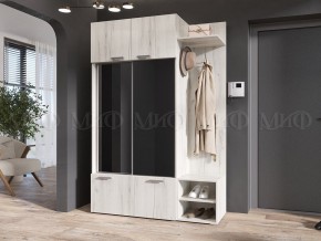 СТЕЛЛА Прихожая (ЛДСП) дуб крафт белый в Лесном - lesnoy.ok-mebel.com | фото 2