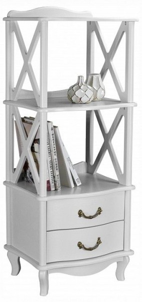 Стеллаж комбинированный Джульетта Л в Лесном - lesnoy.ok-mebel.com | фото 4