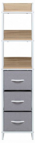 Стеллаж комбинированный Ноа в Лесном - lesnoy.ok-mebel.com | фото 2