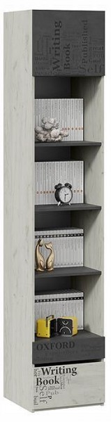 Стеллаж комбинированный Оксфорд-2 ТД-399.07.20 в Лесном - lesnoy.ok-mebel.com | фото